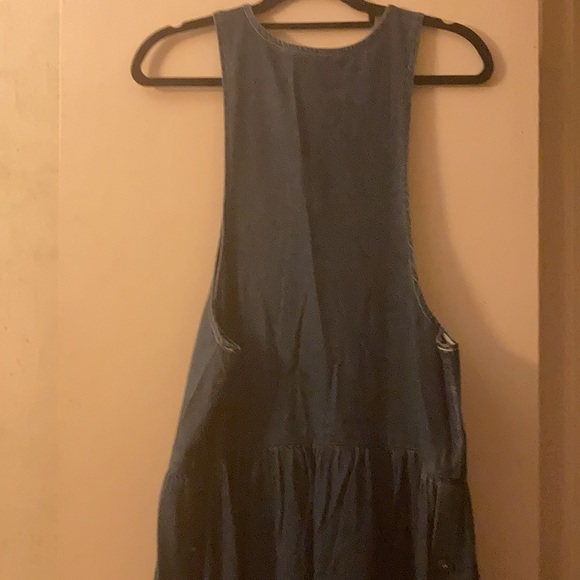 Vintage Pinot Noir Denim Maxi Dress/Jumper - Picture 4 of 8